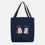Spooky Capy And Cow-None-Basic Tote-Bag-TechraNova
