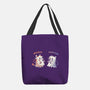 Spooky Capy And Cow-None-Basic Tote-Bag-TechraNova