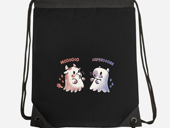 Spooky Capy And Cow