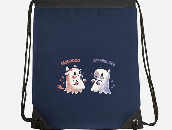 Spooky Capy And Cow