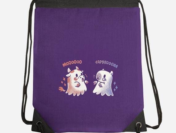 Spooky Capy And Cow