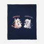 Spooky Capy And Cow-None-Fleece-Blanket-TechraNova