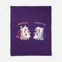 Spooky Capy And Cow-None-Fleece-Blanket-TechraNova