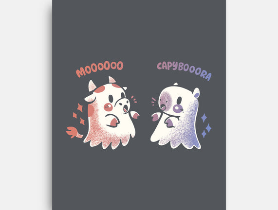 Spooky Capy And Cow