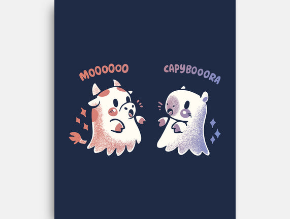 Spooky Capy And Cow