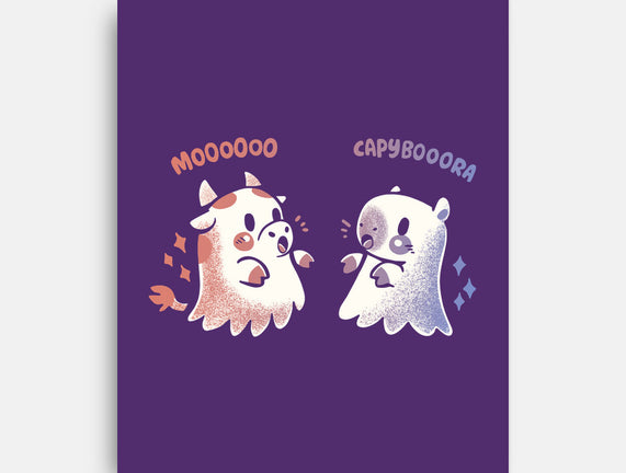 Spooky Capy And Cow