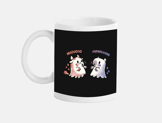Spooky Capy And Cow
