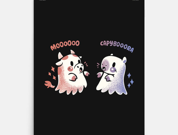 Spooky Capy And Cow