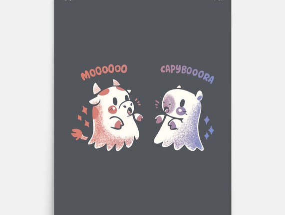 Spooky Capy And Cow