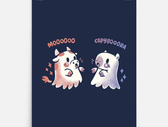 Spooky Capy And Cow