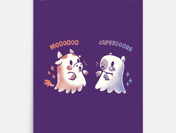 Spooky Capy And Cow