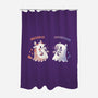 Spooky Capy And Cow-None-Polyester-Shower Curtain-TechraNova