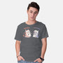 Spooky Capy And Cow-Mens-Basic-Tee-TechraNova