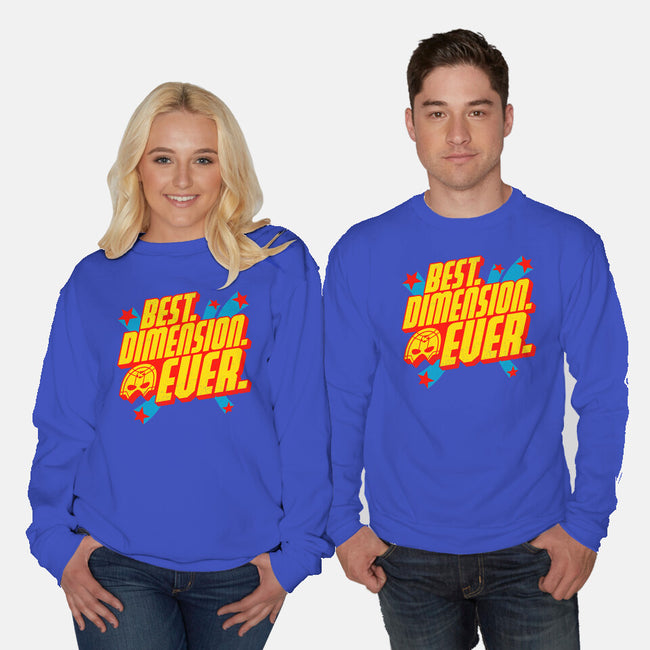 Peace Dimension-Unisex-Crew Neck-Sweatshirt-Getsousa!