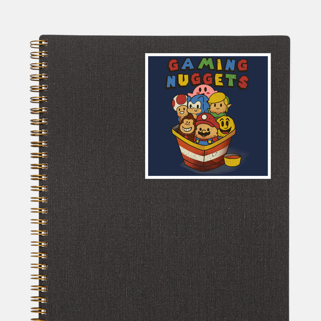 Gaming Nuggets-None-Glossy-Sticker-dandingeroz