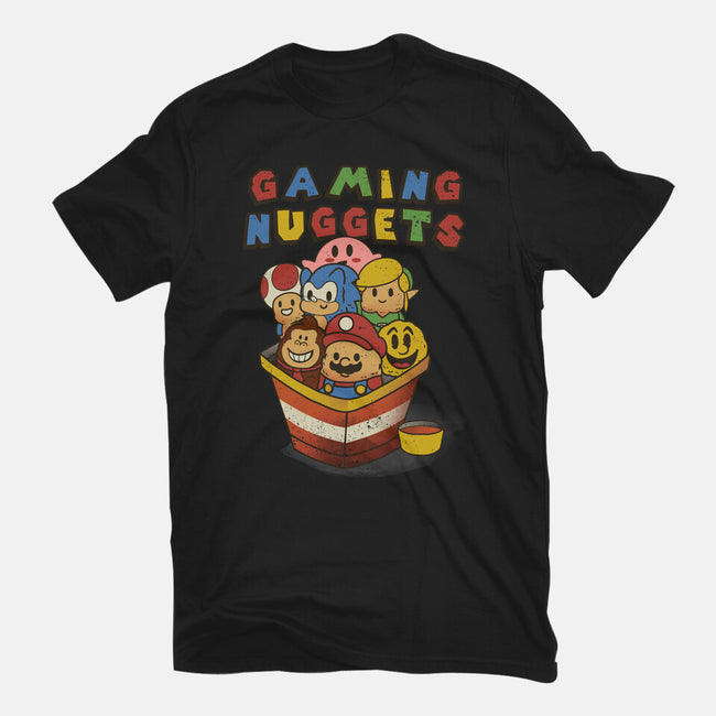Gaming Nuggets-Mens-Heavyweight-Tee-dandingeroz