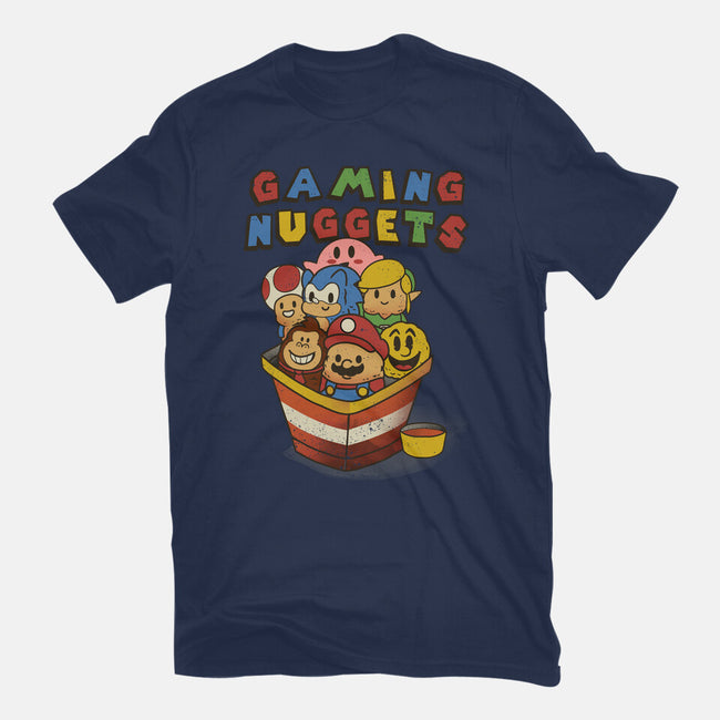 Gaming Nuggets-Mens-Heavyweight-Tee-dandingeroz