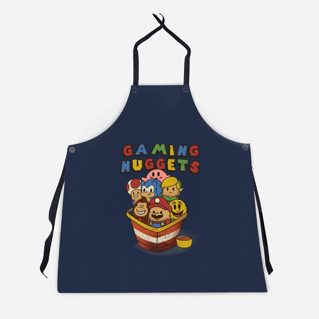 Gaming Nuggets-Unisex-Kitchen-Apron-dandingeroz