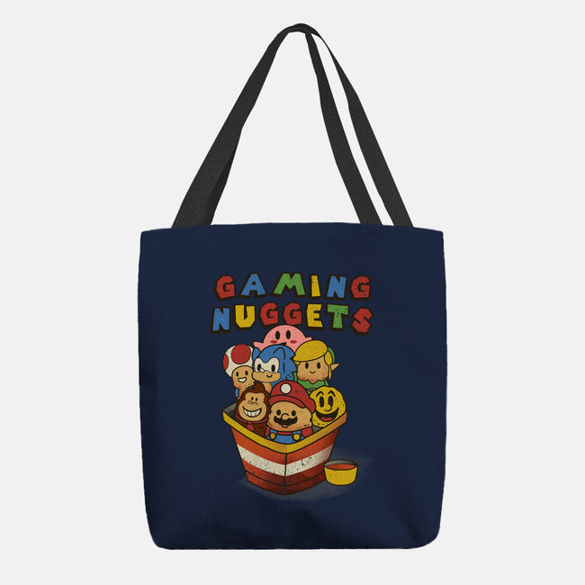 Gaming Nuggets-None-Basic Tote-Bag-dandingeroz