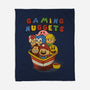 Gaming Nuggets-None-Fleece-Blanket-dandingeroz