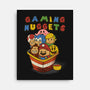 Gaming Nuggets-None-Stretched-Canvas-dandingeroz