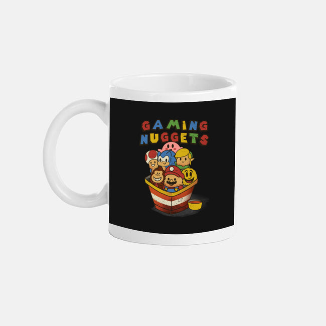 Gaming Nuggets-None-Mug-Drinkware-dandingeroz