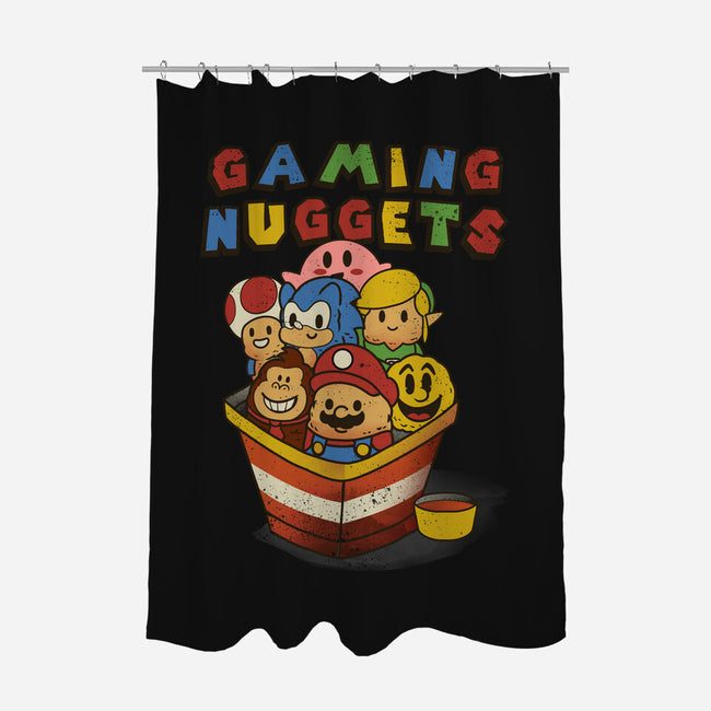 Gaming Nuggets-None-Polyester-Shower Curtain-dandingeroz