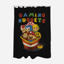 Gaming Nuggets-None-Polyester-Shower Curtain-dandingeroz