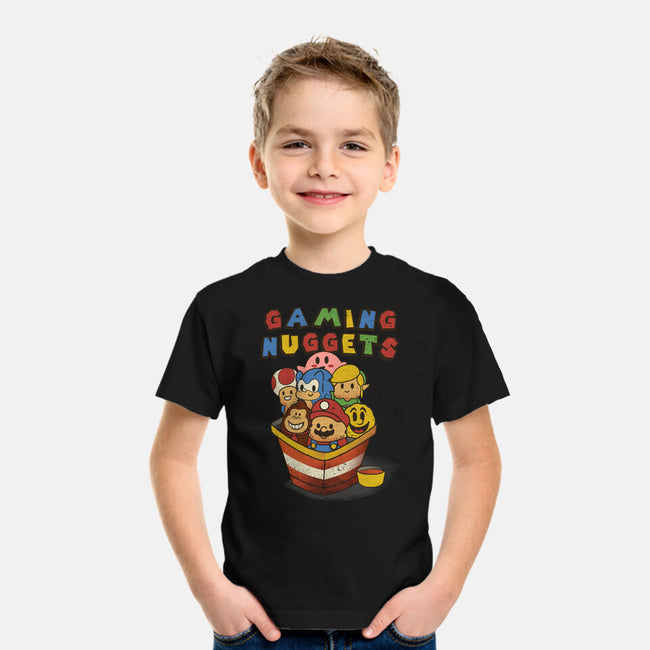Gaming Nuggets-Youth-Basic-Tee-dandingeroz