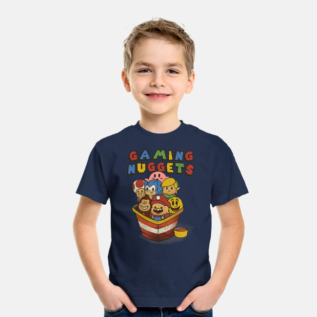 Gaming Nuggets-Youth-Basic-Tee-dandingeroz