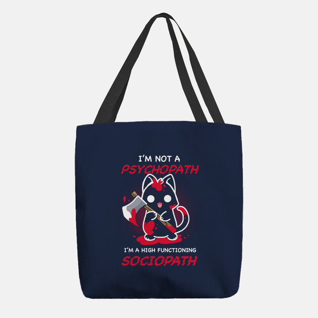 Psychopath-None-Basic Tote-Bag-Vallina84