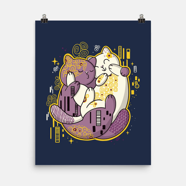 The Kiss-None-Matte-Poster-Freecheese