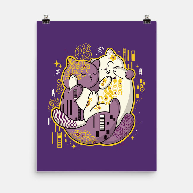 The Kiss-None-Matte-Poster-Freecheese