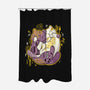 The Kiss-None-Polyester-Shower Curtain-Freecheese
