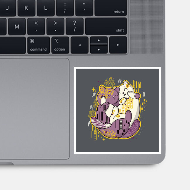 The Kiss-None-Glossy-Sticker-Freecheese