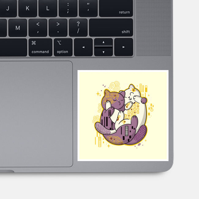 The Kiss-None-Glossy-Sticker-Freecheese