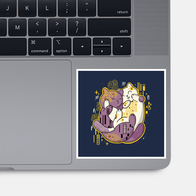 The Kiss-None-Glossy-Sticker-Freecheese