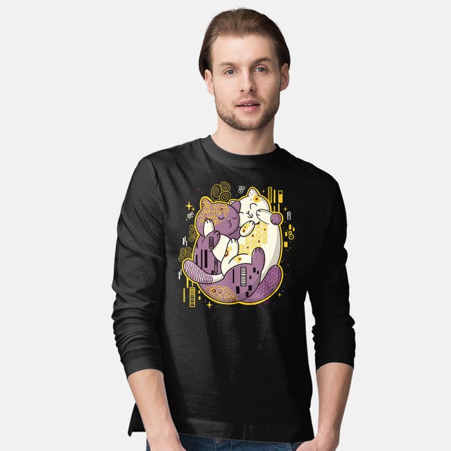 The Kiss-Mens-Long Sleeved-Tee-Freecheese