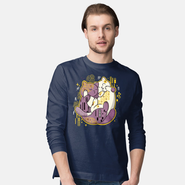 The Kiss-Mens-Long Sleeved-Tee-Freecheese