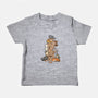 Cat Jenga Tower-Baby-Basic-Tee-GoshWow