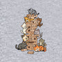 Cat Jenga Tower-Unisex-Pullover-Sweatshirt-GoshWow