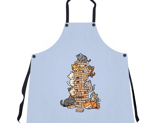 Cat Jenga Tower