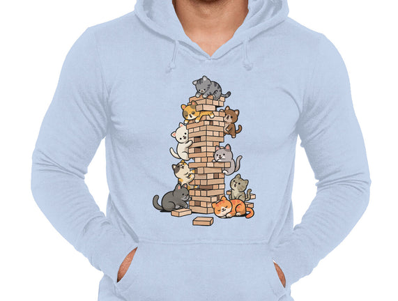 Cat Jenga Tower