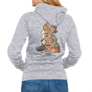 Cat Jenga Tower