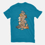 Cat Jenga Tower-Mens-Premium-Tee-GoshWow