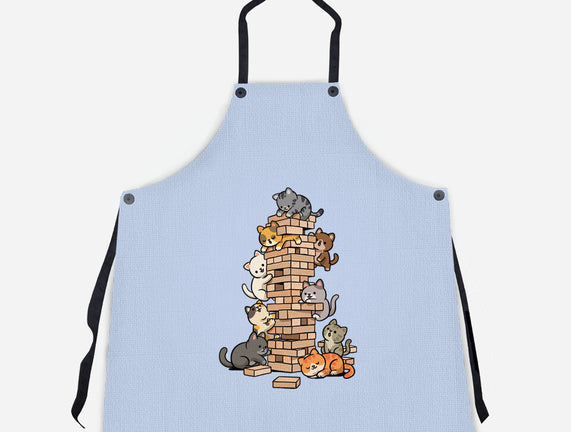 Cat Jenga Tower