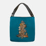 Cat Jenga Tower-None-Adjustable Tote-Bag-GoshWow