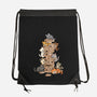 Cat Jenga Tower-None-Drawstring-Bag-GoshWow