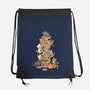 Cat Jenga Tower-None-Drawstring-Bag-GoshWow
