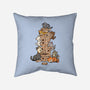 Cat Jenga Tower-None-Removable Cover w Insert-Throw Pillow-GoshWow